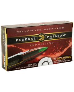 Federal Premium, 308WIN, 150 Grain, Ballistic Tip, 20 Round Box P308F