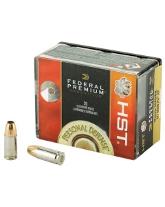 Federal Premium, 9MM, 147 Grain, Jacketed Hollow Point, 20 Round Box P9HST2S