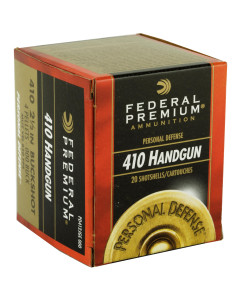 Federal Personal Defense, 410 Gauge, 2.5", Buckshot, 20 Round Box PD412JGE000