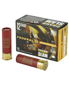 Federal Grand Slam, 12 Gauge, 3", #4, 1.75oz, Flight Control, 10 Round Box PFCX157F 4