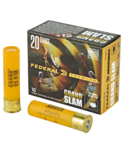 Federal Grand Slam, 20 Gauge, 3", #5, 1-5/16oz, Flight Control, 10 Round Box PFCX258F 5
