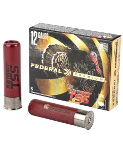 Federal Heavyweight TSS with Flightcontrol Flex, 12 Gauge 3.5", 8-10 Combo, 2 1-2oz Shot, 5 Round Box, California Certified Nonlead Ammunition PTSSX195F 810