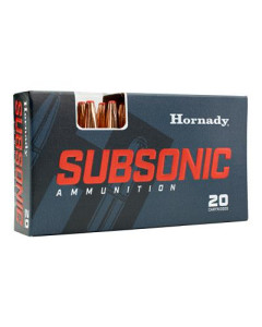 Hornady Subsonic, 45-70 Government, 410 Grain, Sub-X, 20 Round Box 82742