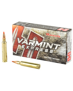 Hornady Varmint Express, 223 Rem, 40 Grain, V-Max, 20 Round Box 8325