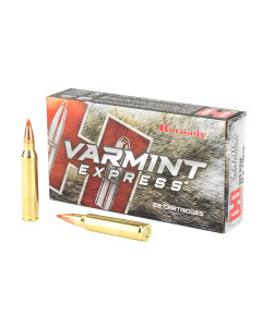 Hornady Varmint Express, 223REM, 55 Grain, V-Max, 20 Round Box