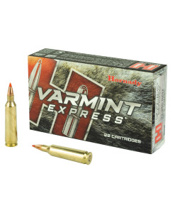 Hornady Varmint Express, 22-250, 50 Grain, V-Max, 20 Round Box 8336