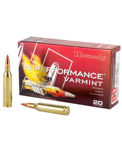 Hornady Superformance Varmint, 243 Win, 75 Grain, V-Max, 20 Round Box 83433