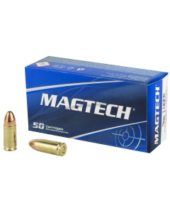 Magtech Sport Shooting, 9MM, 124 Grain, Full Metal Case, 50 Round Box 9B