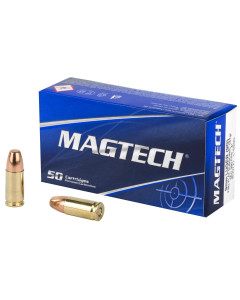 Magtech Sport Shooting, 9MM, 147 Grain, Full Metal Jacket, Subsonic, 50 Round Box 9G