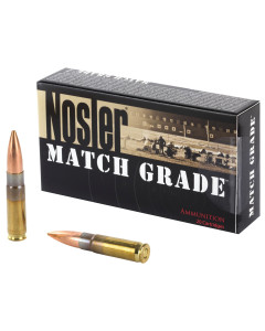 NOSLER Match, 300 AAC Blackout, 220 Grain, Custom Competition, Subsonic, 20 Round Box 51275