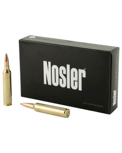 NOSLER Match, 28 168 Grain, Custom Competition, Boat Tail Hollow Point, 20 Round Box 51287
