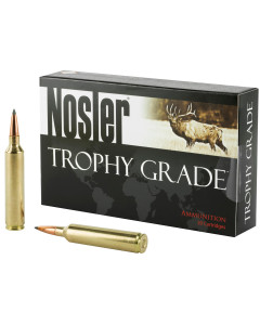 NOSLER Trophy Ammunition, 26 129 Grain, AccuBond, Long Range, 20 Round Box 60110