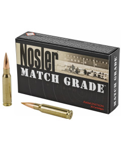 NOSLER RDF HPBT, 308 Winchester, 175 Grain, Rifle Ammunition, 20 Round Box 60132