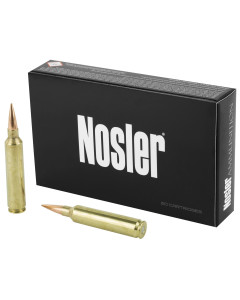 NOSLER RDF HPBT, 28 Nosler, 185 Grain, Rifle Ammunition, 20 Round Box 60141