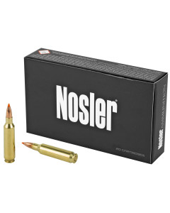 NOSLER Trophy, 22 Nosler, 55Gr, Ballistic Tip, 20 Round Box, California Certified Nonlead Ammunition 61030