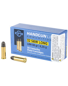 Prvi Partizan Pistol, 32 S&W Long, 98 Grain, Lead Round Nose, 50 Round Box PPH32SW