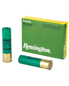 Remington Express, 12 Gauge, 3.5", 00 Buck, Max Dram, Buckshot, 18 Pellets, 5 Round Box 20280