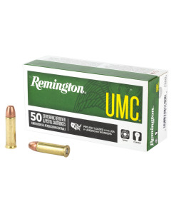 Remington UMC, 38 Special, 130 Grain, Full Metal Jacket, 50 Round Box 23730