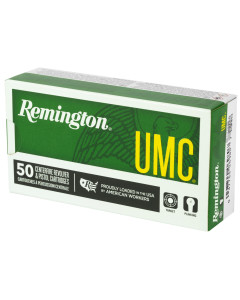 Remington, UMC, 9MM, 115 Grain, Full Metal Jacket, 50 Round Box