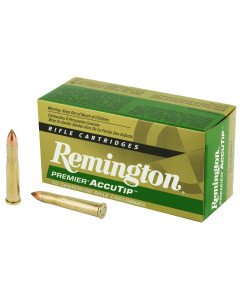 Remington Premier AccuTip, 22 Hornet, 35 Grain, AccuTip-V, 50 Round Box 29154