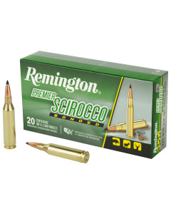 Remington Premier Scirocco Bonded, 243 Winchester, 90 Grain, Polymer Tip, 20 Round Box 29320