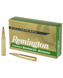 Remington Premier Scirocco Bonded, 30-06 Springfield, 150 Grain, Polymer Tip, 20 Round Box 29318