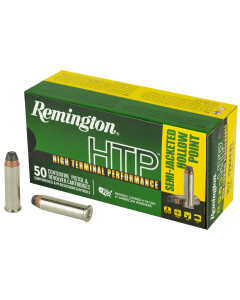 Remington High Terminal Performance, 357Mag, 180 Grain, Semi Jacketed Hollow Point, 50 Round Box RTP357M10