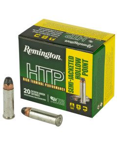 Remington High Terminal Performance, 38 Special +P, 125 Grain, Semi Jacketed Hollow Point, 20 Round Box RTP38S21A