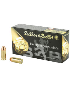 Sellier & Bellot 40 S&W 180 Grain FMJ 50Rd Box