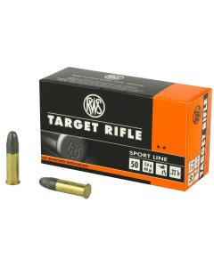 RWS  Competition Target Rifle .22LR 40 Grain 50 Round Box 