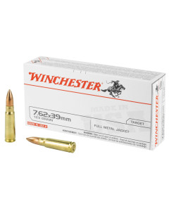 Winchester Ammunition USA, 762x39, 123 Grain, Full Metal Jacket, 20 Round Box Q3174