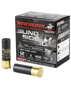 Winchester Ammunition Blind Side, 12 Gauge, 3", 1.375 oz., Hex Shot, Lead Free, 25 Round Box SBS1232