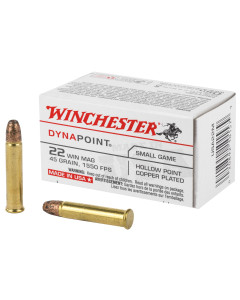 Winchester Ammunition USA, 22WMR, 45 Grain, Dynapoint, 50 Round Box USA22M