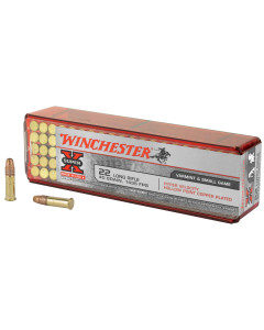 Winchester Ammunition Hyper Velocity, 22LR, 40 Grain, Copper Plated Hollow Point, 100 Round Box XHV22LR