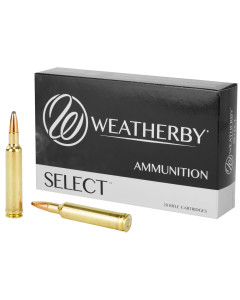 Weatherby Select Ammunition, 270 Weatherby Magnum, 130 Grain, Norma Spitzer, 20 Round Box G270130SR
