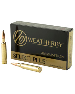 Weatherby Select Plus Ammunition, 7MM Weatherby Magnum, 175 Grain, Hornady Interlock Spire Point, 20 Round Box H7MM175SP