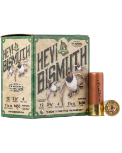 Hevishot Hevi-Bismuth 12 Gauge #4, 2.75in, 1 1/4oz, 25rd Box