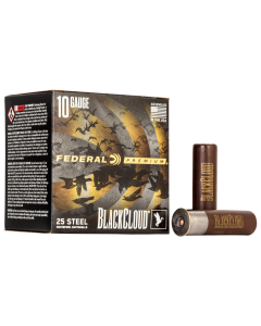 Federal Black Cloud, 10 Gauge #2, 3.5in, 1 5/8oz 25rd Box