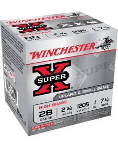 Winchester Ammo Super-X 28 Gauge #7.5, 2.75in, 1oz, 25rd Box
