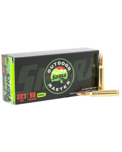 Sierra Outdoor 223 Rem 55gr BTHP 20rd Box