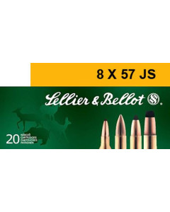 Sellier & Bellot 8x57mm JS Mauser 196gr FMJ 20rd Box