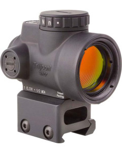 Trijicon Mro 1x25 Adj Grn Dot - Sight 2.0 Moa Co-witness Mount