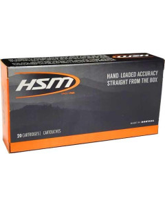 HSM 223 WSSM 55gr Hornady - V-max 20rd Box
