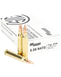 Sig Sauer 5.56 Nato 77gr Elite Open Tip Match 20rd Box