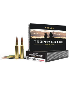 Nosler Trophy 6.5x55 Swedish Mauser 140gr Accubond 20rd Box