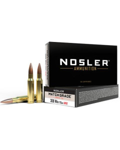Nosler Match Grade 308 Win 175gr BTHP 20rd Box