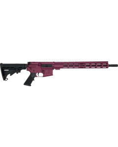 GLFA AR15 Rifle .223 Wylde - 16" Nitride Barrel Black Cherry