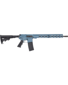 GLFA AR15 Rifle .223 Wylde - 16" Nitride Barrel Tungsten Blue