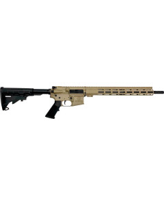 GLFA AR15 Rifle .223 Wylde - 16" 1:8 Nitride Barrel FDE