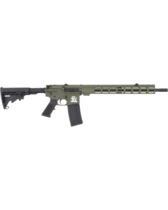 GLFA AR15 Rifle .223 Wylde - 16" 1:8 Nitride Barrel OD Green